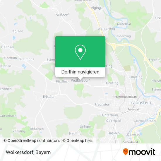 Wolkersdorf Karte