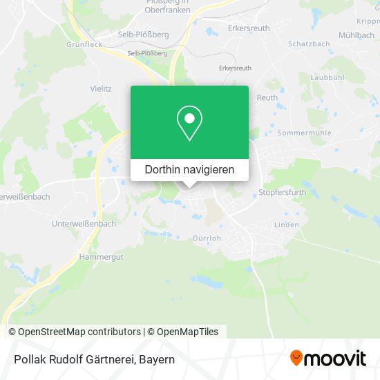 Pollak Rudolf Gärtnerei Karte