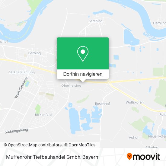 Muffenrohr Tiefbauhandel Gmbh Karte