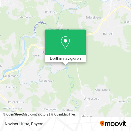 Naviser Hütte Karte