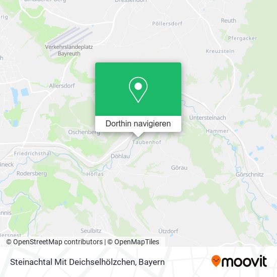 Steinachtal Mit Deichselhölzchen Karte