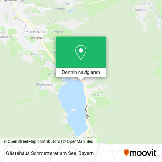 Gästehaus Schmetterer am See Karte