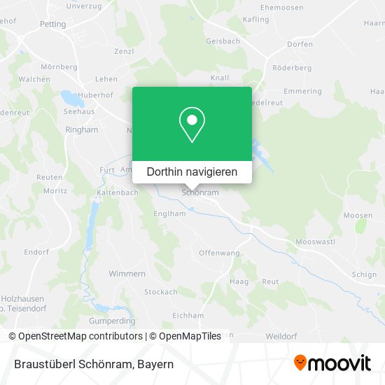 Braustüberl Schönram Karte