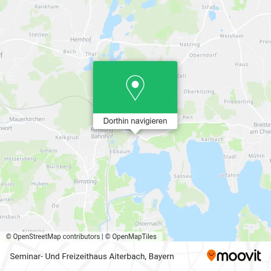 Seminar- Und Freizeithaus Aiterbach Karte