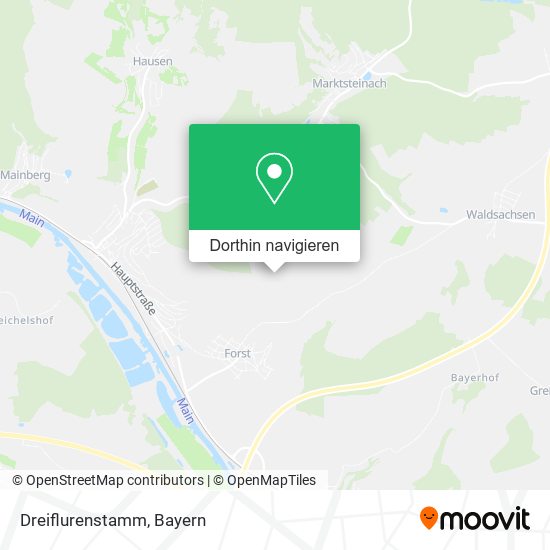 Dreiflurenstamm Karte