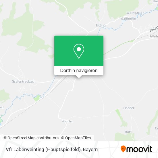 Vfr Laberweinting (Hauptspielfeld) Karte