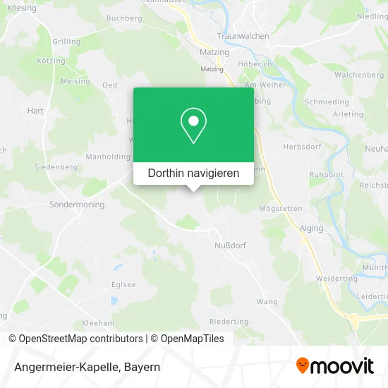 Angermeier-Kapelle Karte