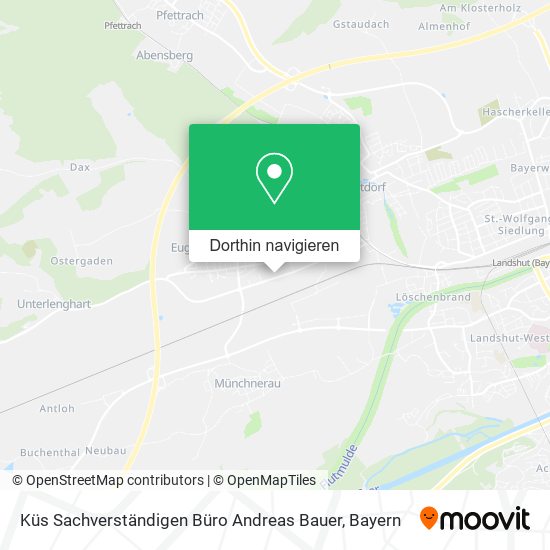 Küs Sachverständigen Büro Andreas Bauer Karte