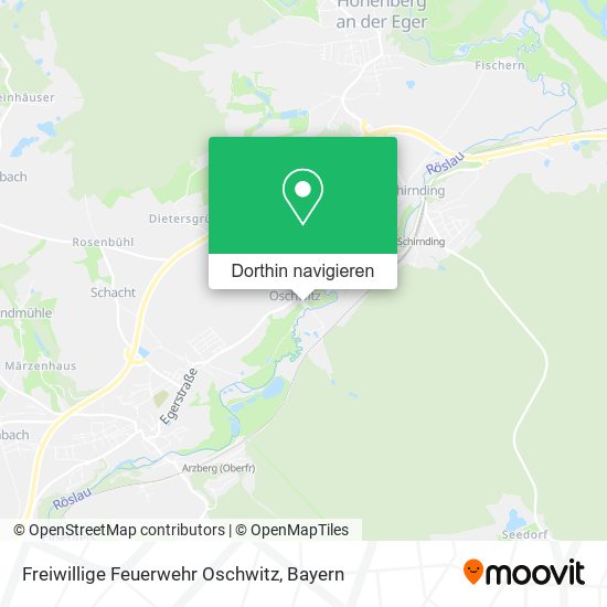 Freiwillige Feuerwehr Oschwitz Karte