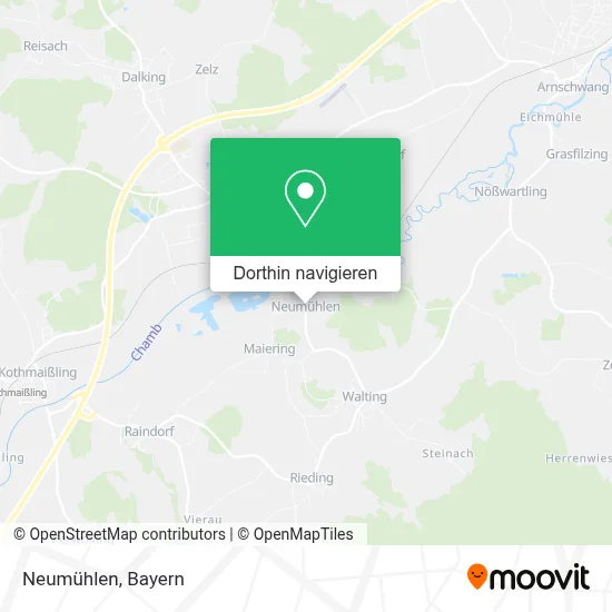 Neumühlen Karte
