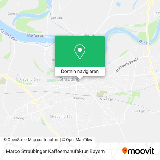 Marco Straubinger Kaffeemanufaktur Karte