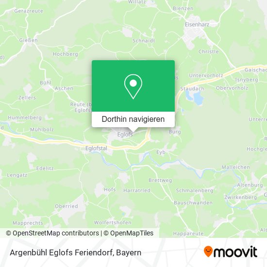 Argenbühl Eglofs Feriendorf Karte