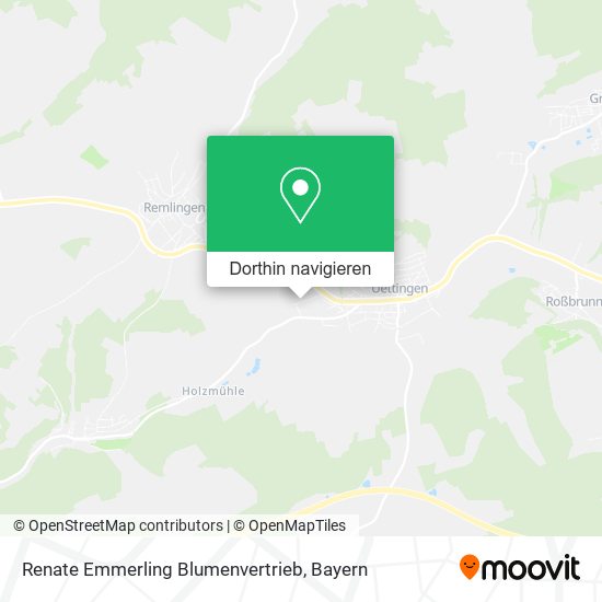 Renate Emmerling Blumenvertrieb Karte