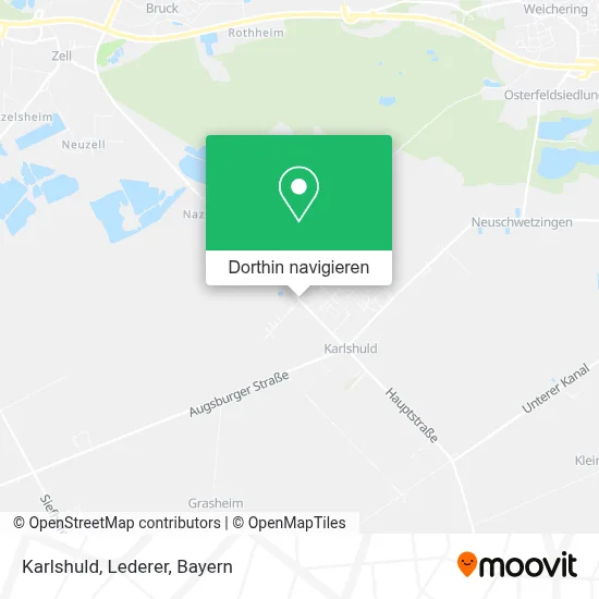 Karlshuld, Lederer Karte