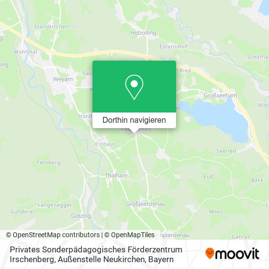 Privates Sonderpädagogisches Förderzentrum Irschenberg, Außenstelle Neukirchen Karte