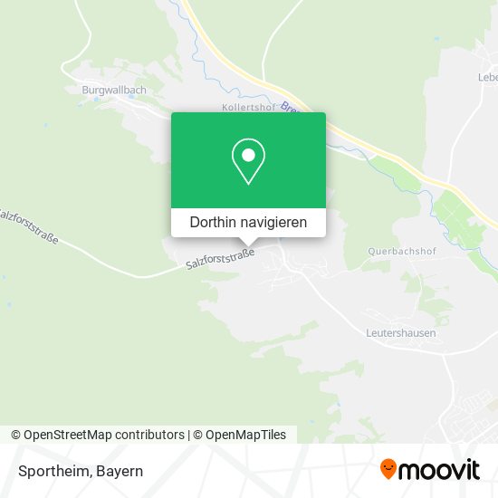 Sportheim Karte