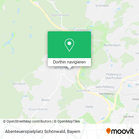 Abenteuerspielplatz Schönwald Karte
