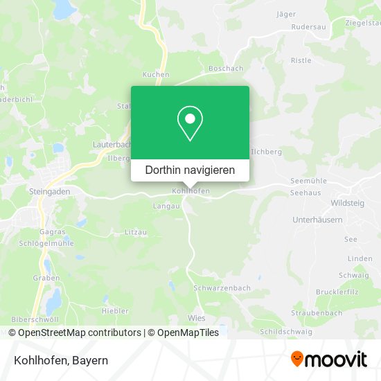 Kohlhofen Karte