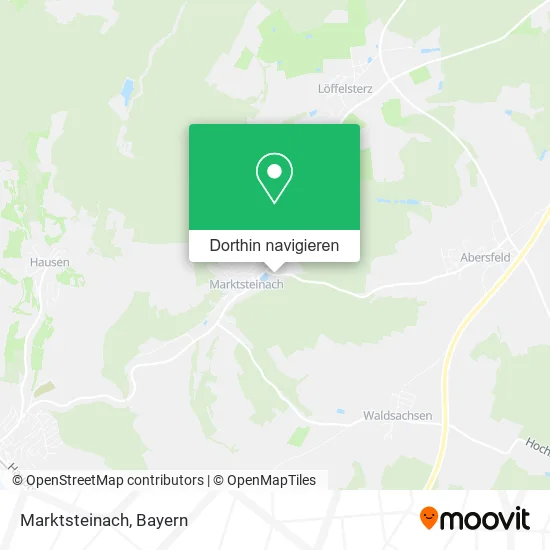 Marktsteinach Karte