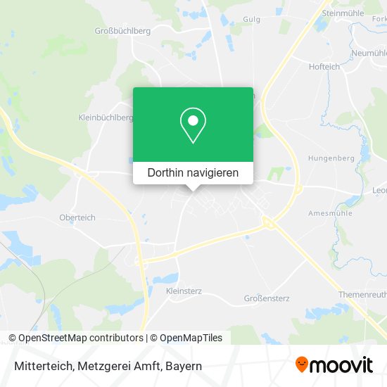 Mitterteich, Metzgerei Amft Karte