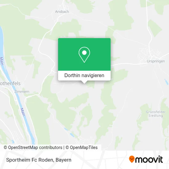 Sportheim Fc Roden Karte