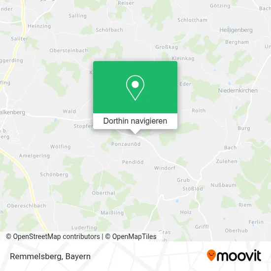 Remmelsberg Karte