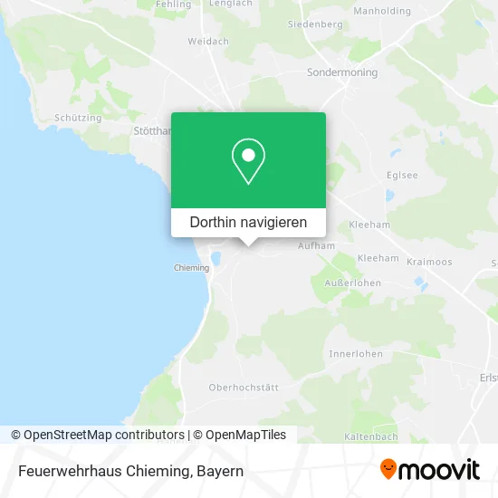 Feuerwehrhaus Chieming Karte