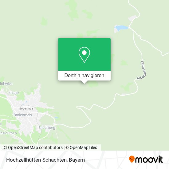 Hochzellhütten-Schachten Karte