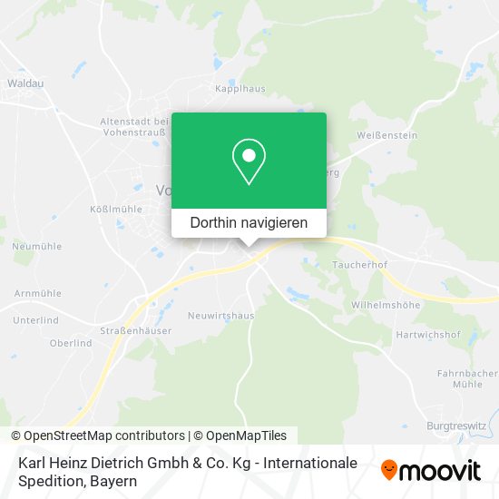Karl Heinz Dietrich Gmbh & Co. Kg - Internationale Spedition Karte