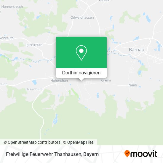 Freiwillige Feuerwehr Thanhausen Karte