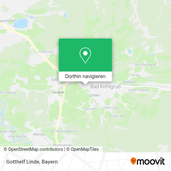 Gotthelf Linde Karte