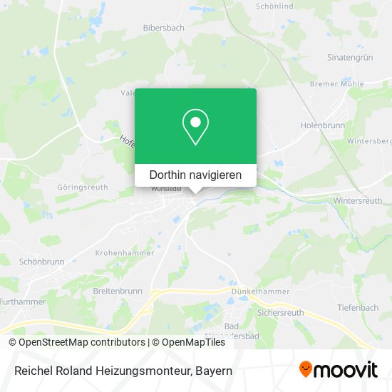 Reichel Roland Heizungsmonteur Karte