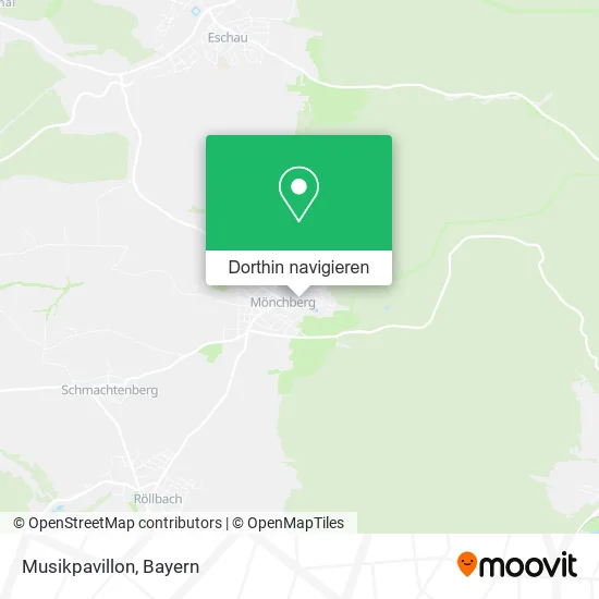 Musikpavillon Karte