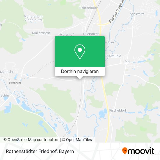 Rothenstädter Friedhof Karte