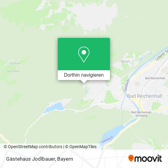 Gästehaus Jodlbauer Karte
