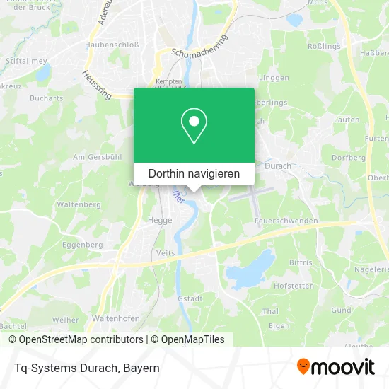 Tq-Systems Durach Karte