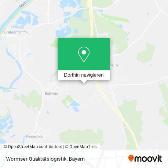Wormser Qualitätslogistik Karte