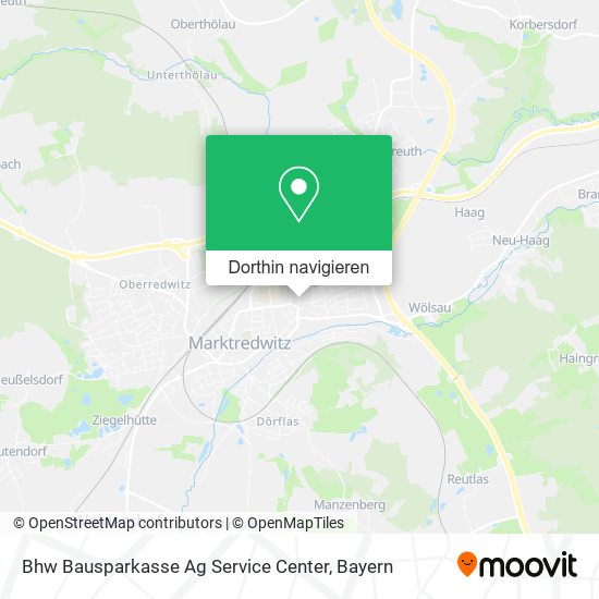Bhw Bausparkasse Ag Service Center Karte