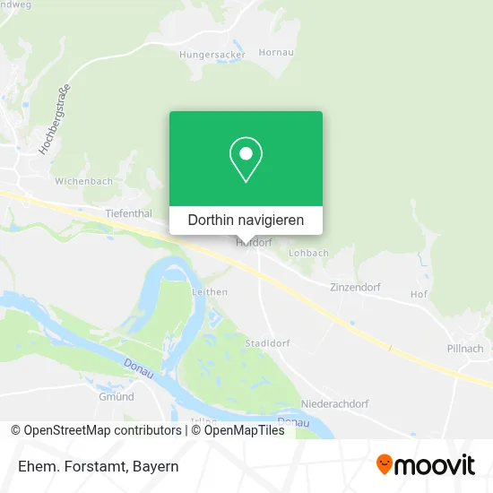 Ehem. Forstamt Karte