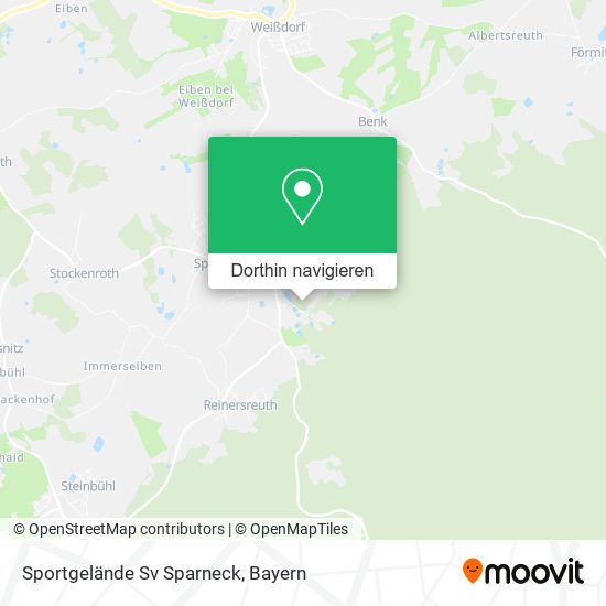 Sportgelände Sv Sparneck Karte