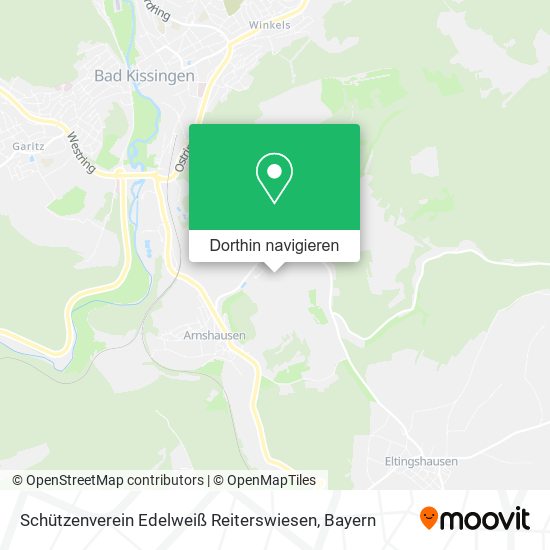 Schützenverein Edelweiß Reiterswiesen Karte