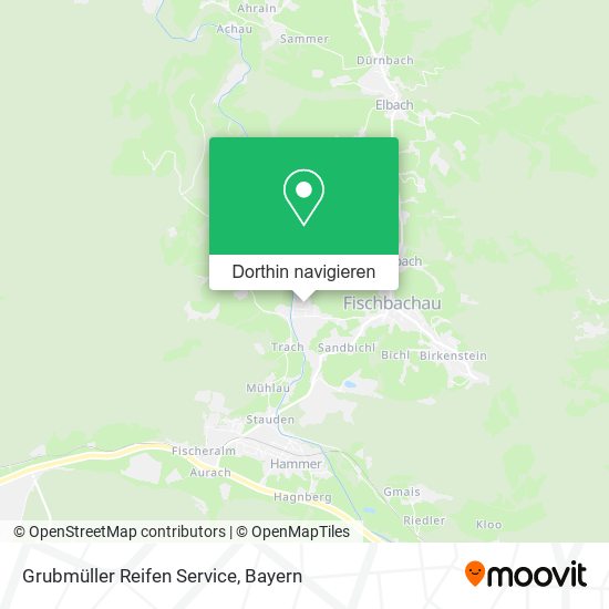 Grubmüller Reifen Service Karte