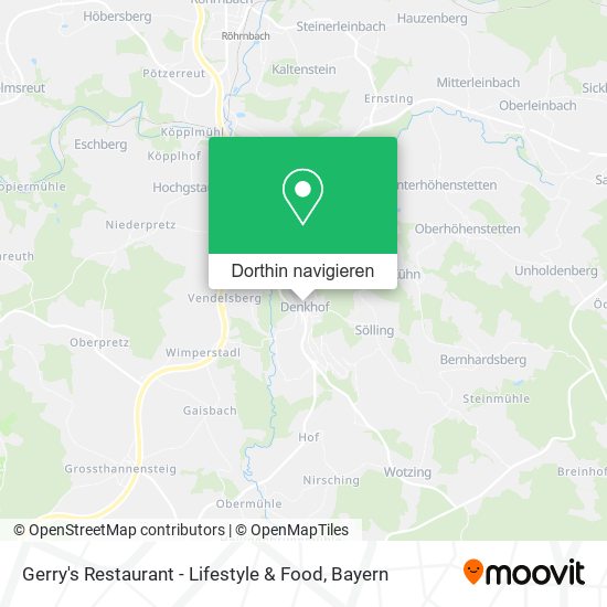 Gerry's Restaurant - Lifestyle & Food Karte