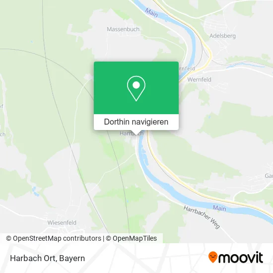 Harbach Ort Karte