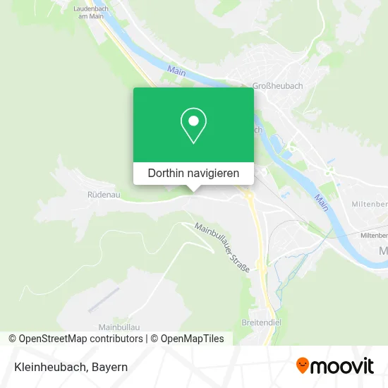 Kleinheubach Karte