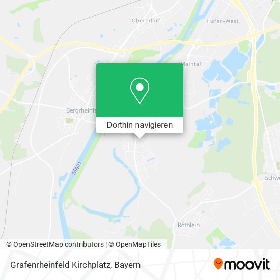 Grafenrheinfeld Kirchplatz Karte