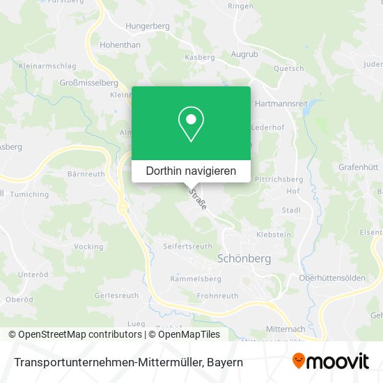 Transportunternehmen-Mittermüller Karte