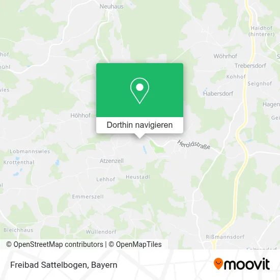 Freibad Sattelbogen Karte