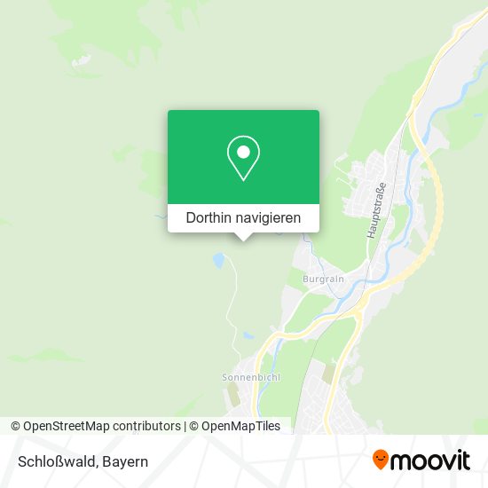 Schloßwald Karte