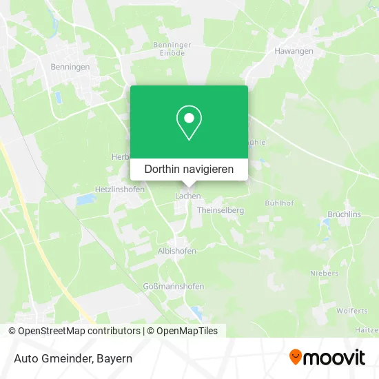 Auto Gmeinder Karte